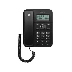 Telefono Fisso Motorola CT202C Nero di Motorola, Telefoni analogici - Rif: S6502668, Prezzo: 28,98 €, Sconto: %