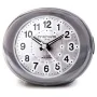 Analogue Alarm Clock Timemark Grey LED Light Silent Snooze Night mode 9 x 9 x 5,5 cm (9 x 9 x 5,5 cm) by Timemark, Alarm cloc...