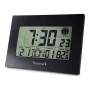 Horloge Murale avec Thermomètre Timemark Noir (24 x 17 x 2 cm) de Timemark, Pendules murales - Réf : S6502865, Prix : 17,74 €...