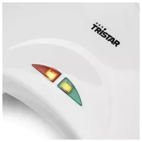 Piastra Grill Elettrica Tristar SA-3050 Bianco Nero 750 W di Tristar, Piastre tostapane - Rif: S6503016, Prezzo: 18,53 €, Sco...