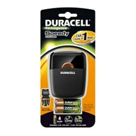 Charger + Rechargeable Batteries DURACELL CEF27 2 x AA + 2 x AAA 1700 mAh 750 mAh (1 Unit) by DURACELL, Battery & Charger Set...