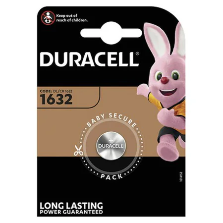 Lithium-Batterie DURACELL CR1632 3V von DURACELL, Einwegbatterien - Ref: S6503028, Preis: 3,62 €, Rabatt: %