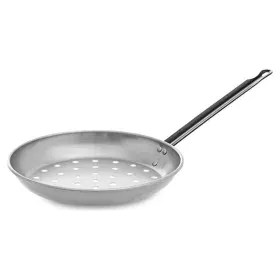 Pan for Roasting Chestnuts Vaello Ø 26 cm Silver Steel by Vaello, Griddle Pans - Ref: S6503143, Price: 5,93 €, Discount: %