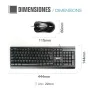 clavier et souris iggual IGG317617 de iggual, Ensembles Clavier et Souris - Réf : S6503491, Prix : 9,68 €, Remise : %