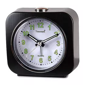 Table clock Timemark Black Plastic 9 x 9 x 4 cm by Timemark, Desk & Shelf Clocks - Ref: S6503564, Price: 6,73 €, Discount: %