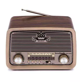 Radio Kooltech Am/Fm/Sw Bluetooth Brown by Kooltech, Radios - Ref: S6503728, Price: 22,87 €, Discount: %