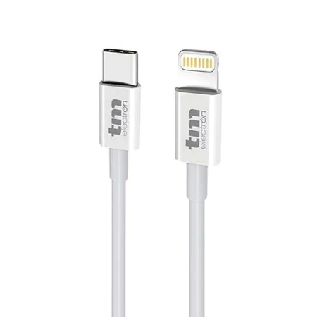 Cable USB-C a Lightning TM Electron 1 m de TM Electron, Cables Lightning - Ref: S6504692, Precio: 4,67 €, Descuento: %