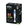 Liquidificadora Braun MQ 3000 Smoothie Branco Branco/Azul 700 W de Braun, Batedeiras de mão e taça - Ref: S6504718, Preço: 36...