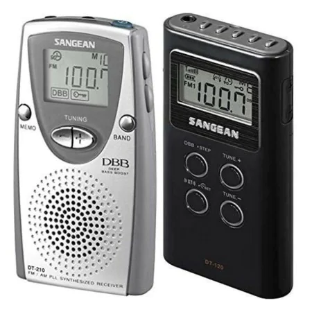 Tragbares Radio Sangean DT-210 Silberfarben von Sangean, Radios - Ref: S6504915, Preis: 60,65 €, Rabatt: %