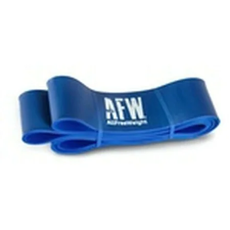 Bandes de résistance élastiques AFW SUPERBANDA DE RESISTENCIA AFW AZUL L (6.4CM) Bleu de AFW, Bandes élastiques - Réf : S6900...