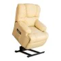 Lifter Armchair With Massager Astan Hogar Cream Synthetic Leather by Astan Hogar, Chairs - Ref: S7000001, Price: 450,65 €, Di...