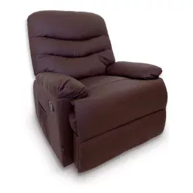 Massage Relax Chair Astan Hogar Manual Chocolate Synthetic Leather by Astan Hogar, Chairs - Ref: S7000009, Price: 346,58 €, D...