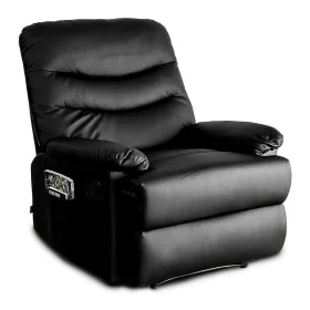 Sillón Relax Masajeador Astan Hogar Manual Negro Piel Sintética de Astan Hogar, Sillas - Ref: S7000011, Precio: 329,00 €, Des...