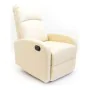 Poltrona Reclinável Astan Hogar Relaxamento Manual Creme Pele Sintética de Astan Hogar, Cadeiras - Ref: S7000016, Preço: 199,...