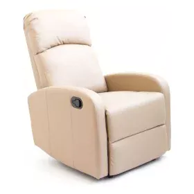 Sillón Reclinable Astan Hogar Relax Manual Marrón claro Piel Sintética de Astan Hogar, Sillas - Ref: S7000018, Precio: 199,00...