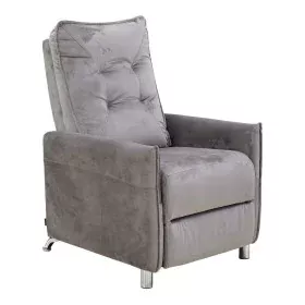 Reclining Armchair Astan Hogar Relax Manual Grey Velvet by Astan Hogar, Chairs - Ref: S7000067, Price: 285,00 €, Discount: %