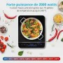 Placa Medion Preto 2000 W de Medion, Placas de cozinha portáteis - Ref: S71000070, Preço: 70,23 €, Desconto: %