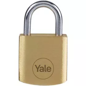 Candado de llave Yale Acero Rectangular Dorado (4 Unidades) de Yale, Candados de llave - Ref: S71000116, Precio: 30,36 €, Des...