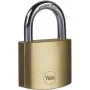 Key padlock Yale Rectangular Golden by Yale, Keyed Padlocks - Ref: S71000117, Price: 45,69 €, Discount: %