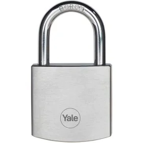 Verrouillage des clés Yale Laiton Acier Rectangulaire Argenté de Yale, Cadenas à clé - Réf : S71000121, Prix : 32,92 €, Remis...