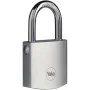 Key padlock Yale Brass Steel Rectangular Silver by Yale, Keyed Padlocks - Ref: S71000121, Price: 32,50 €, Discount: %