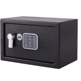 Cofre com Fecho Eletrónico Yale Preto 8,6 L 20 x 31 x 20 cm Aço de Yale, Convencionais - Ref: S71000129, Preço: 95,70 €, Desc...