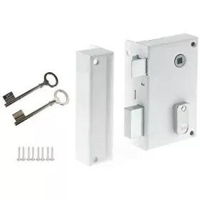 Cerradura Yale YAV37G 12,5 x 7 x 18 Blanco Acero Puertas de Yale, Cilindros - Ref: S71000133, Precio: 46,37 €, Descuento: %