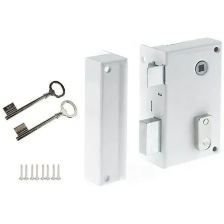 Fechadura Yale YAV37G 12,5 x 7 x 18 Branco Aço Portas de Yale, Cilindros - Ref: S71000133, Preço: 45,28 €, Desconto: %