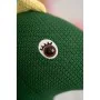 Jouet Peluche Crochetts AMIGURUMIS MAXI Vert Dinosaure 78 x 103 x 29 cm de Crochetts, Animaux et personnages - Réf : D1615463...