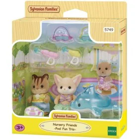 Accesorios para casa de Muñecas Sylvanian Families 5749 Nursery Friends Pool Fun trio de Sylvanian Families, Accesorios para ...