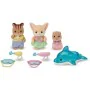 Accesorios para casa de Muñecas Sylvanian Families 5749 Nursery Friends Pool Fun trio de Sylvanian Families, Accesorios para ...