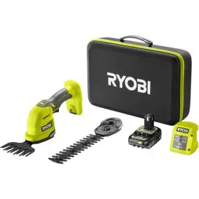 Tijeras de césped Ryobi Input: Ryobi Taladro Percutor 18V R18PD3-0\n\nOutput: R18PD3-0 de Ryobi, Tijeras de hierba - Ref: S71...