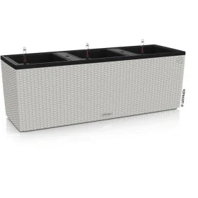 Self-watering flowerpot Lechuza Light grey 100 x 32,5 x 34,5 cm Rectangular by Lechuza, Flower Pots - Ref: S71000371, Price: ...