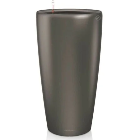 Pot auto-arrosant Lechuza Anthracite Ø 40 x 75 cm Plastique de Lechuza, Pots de fleurs - Réf : S71000380, Prix : 157,63 €, Re...