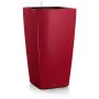 Vaso Autoirrigável Lechuza Vermelho 39,5 x 39,5 x 75,5 cm Polipropileno Plástico Retangular de Lechuza, Vasos para flores - R...