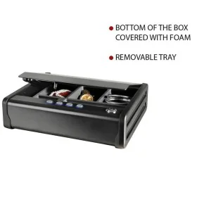 Caja fuerte Master Lock Negro Acero Inoxidable Acero de Master Lock, Convencionales - Ref: S71000411, Precio: 216,40 €, Descu...