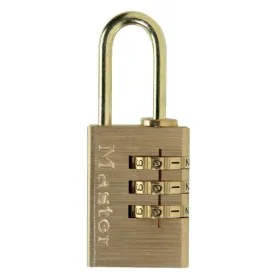 Combination padlock Master Lock Brass 3 digits by Master Lock, Combination Padlocks - Ref: S71000412, Price: 26,24 €, Discoun...