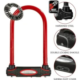 Cadeado com chave Master Lock Vermelho de Master Lock, Cadeados - Ref: S71000573, Preço: 52,57 €, Desconto: %