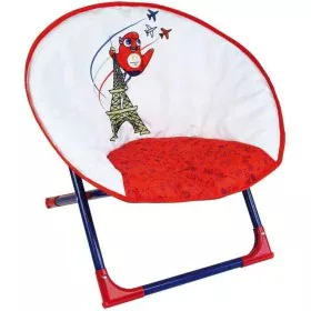 Fauteuil pour enfant Fun House Paris 2024 Olympic Games Blanc Rouge de Fun House, Chaises - Réf : S71000613, Prix : 42,47 €, ...