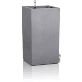 Plant pot Lechuza 40 x 40 x 76 cm Grey polypropylene Rectangular by Lechuza, Flower Pots - Ref: S71000643, Price: 136,81 €, D...