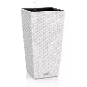 Plant pot Lechuza 40 x 40 x 75 cm White Black polypropylene by Lechuza, Flower Pots - Ref: S71000655, Price: 122,65 €, Discou...