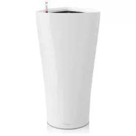 Plant pot Lechuza 40 x 40 x 76 cm White polypropylene Plastic by Lechuza, Flower Pots - Ref: S71000658, Price: 153,55 €, Disc...