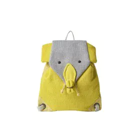 Cartable Crochetts Jaune 34 x 40 x 4 cm Koala de Crochetts, Sacs à dos enfant - Réf : D1615483, Prix : 34,64 €, Remise : %