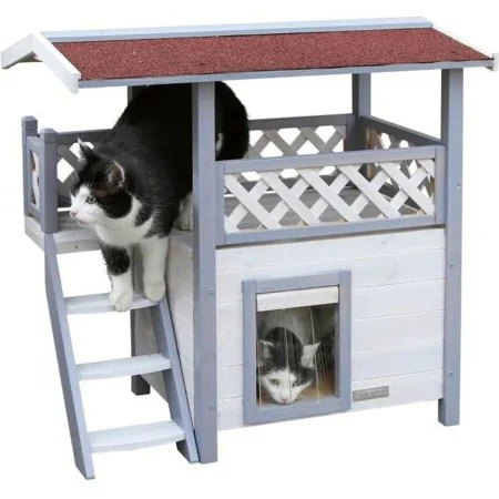 Stand Kerbl Lodge Ontario Grau 77 x 50 x 73 cm Katze Holz von Kerbl, Katzenhäuser - Ref: S71000841, Preis: 133,51 €, Rabatt: %