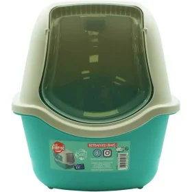 Cat Litter Box Aimé Blue White Plastic by Aimé, Sand boxes - Ref: S71000884, Price: 42,51 €, Discount: %