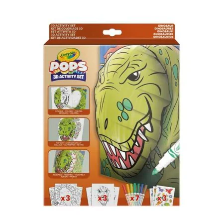 Desenhos para pintar Crayola Dinossauros de Crayola, Canetas e penas de caligrafia - Ref: S71000970, Preço: 28,27 €, Desconto: %