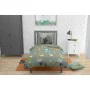 Set di copripiumino Roupillon Animals 140 x 200 cm Verde Cachi 2 Pezzi di Roupillon, Copripiumini - Rif: S71001164, Prezzo: 3...