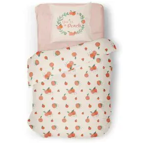 Juego de funda nórdica Roupillon peach 140 x 200 cm Blanco 2 Piezas de Roupillon, Fundas para edredón - Ref: S71001168, Preci...