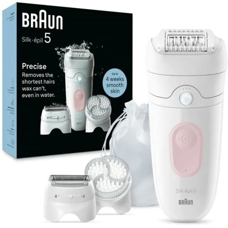 Electric Hair Remover Braun Silk-épil 5 SE5-060 by Braun, Hair removal and accessories - Ref: S71001371, Price: 104,24 €, Dis...