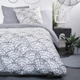 Duvet cover set TODAY Grey 240 x 220 cm 3 Pieces by TODAY, Quilts and quilt covers - Ref: S71001589, Price: 41,89 €, Discount: %